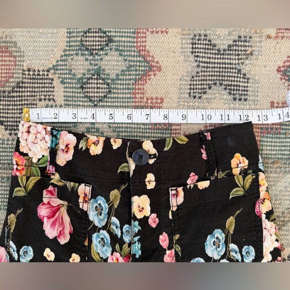 Anthropologie Maeve Colette Floral Wide-Leg Pants - Picture 4 of 7